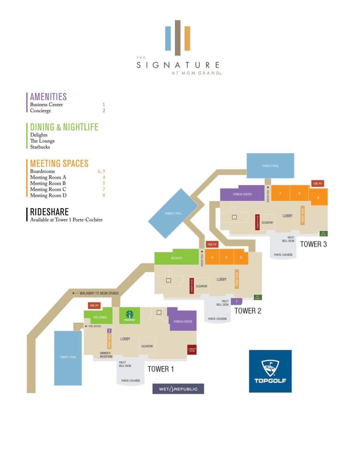 לאס וגאס Mgm Signature-28-604 Jacuzzi Studio מראה חיצוני תמונה